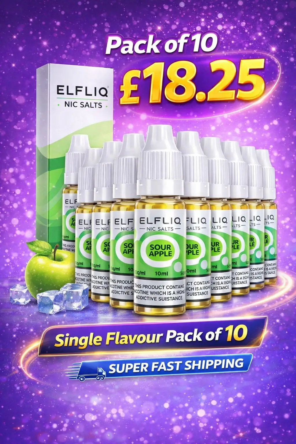 Elfliq Nic Salts (Box of 10)