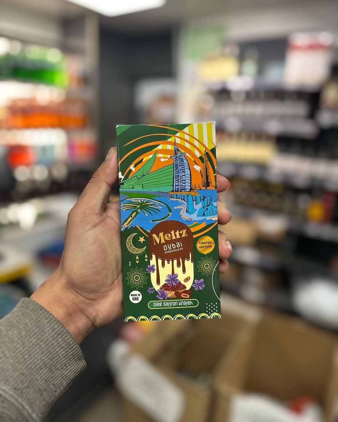 Dubai Meltz viral dubai chocolate bars 192 gram