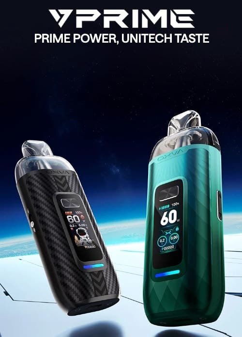 OXVA V PRIME POD VAPE KIT + 10ML LIQUID FREE