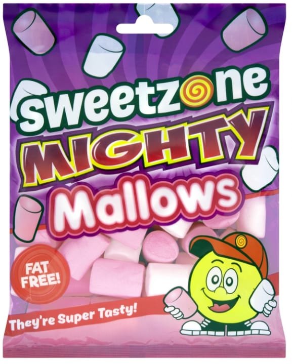 Sweetzone mighty marashmallow pouch 140 grams