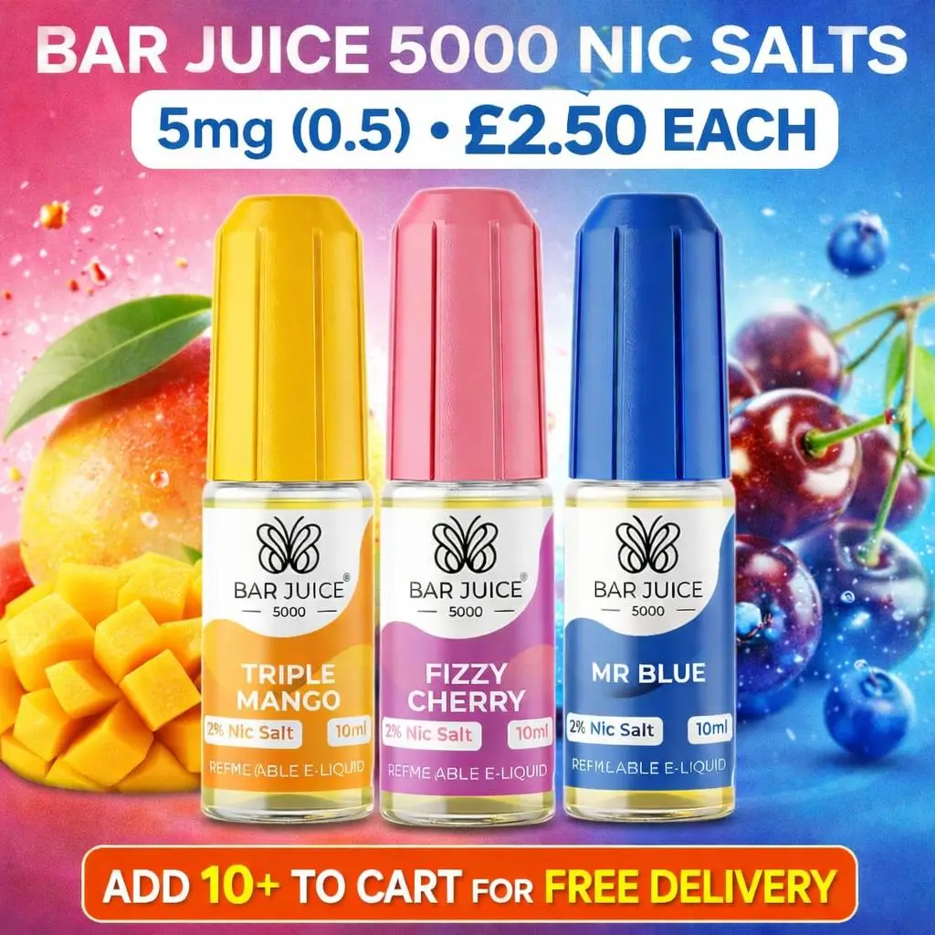 Bar Juice 5000 nic salt 5mg (0.5)