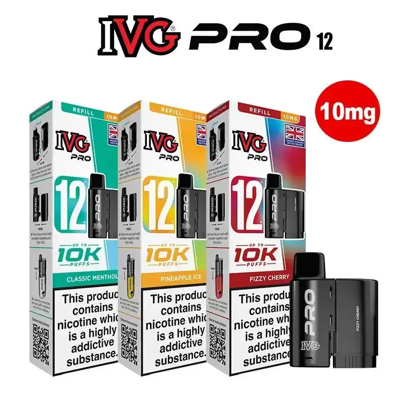 IVG Pro 12 Refill Pods 10mg
