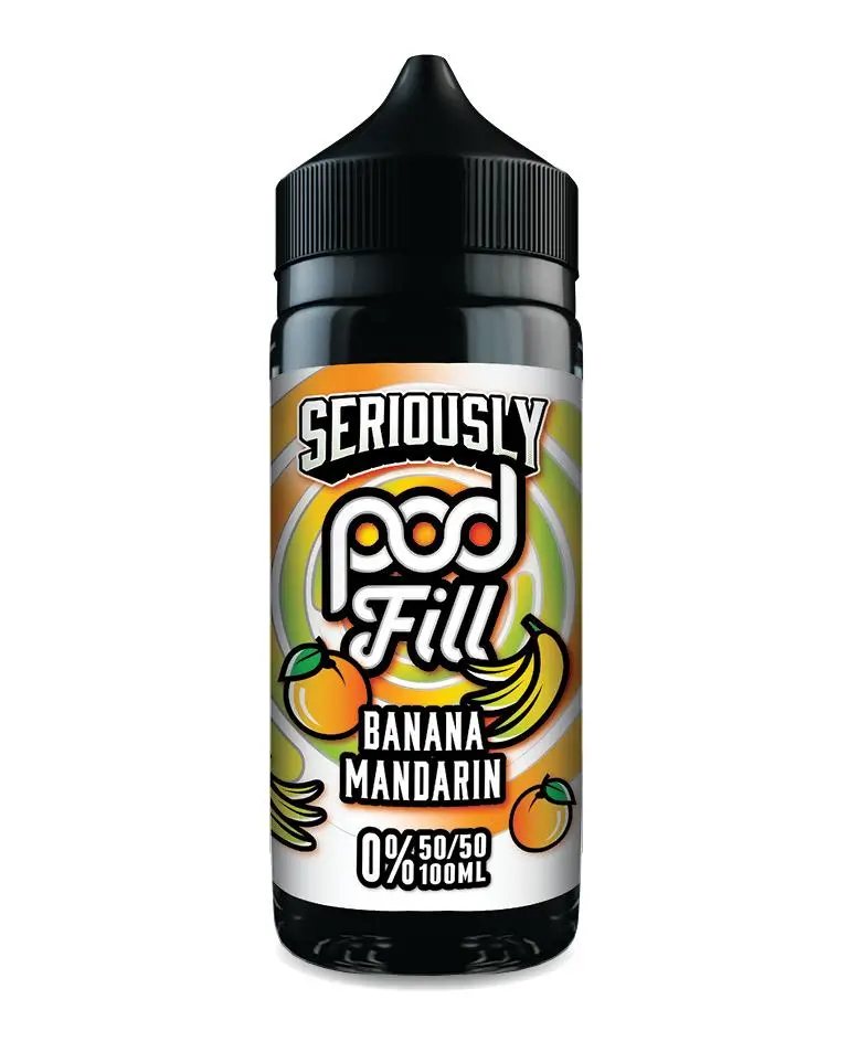 Doozy Vape Seriously Pod Fill 100ml – 0mg Shortfill + 2 FREE Nic Shots - Image 5