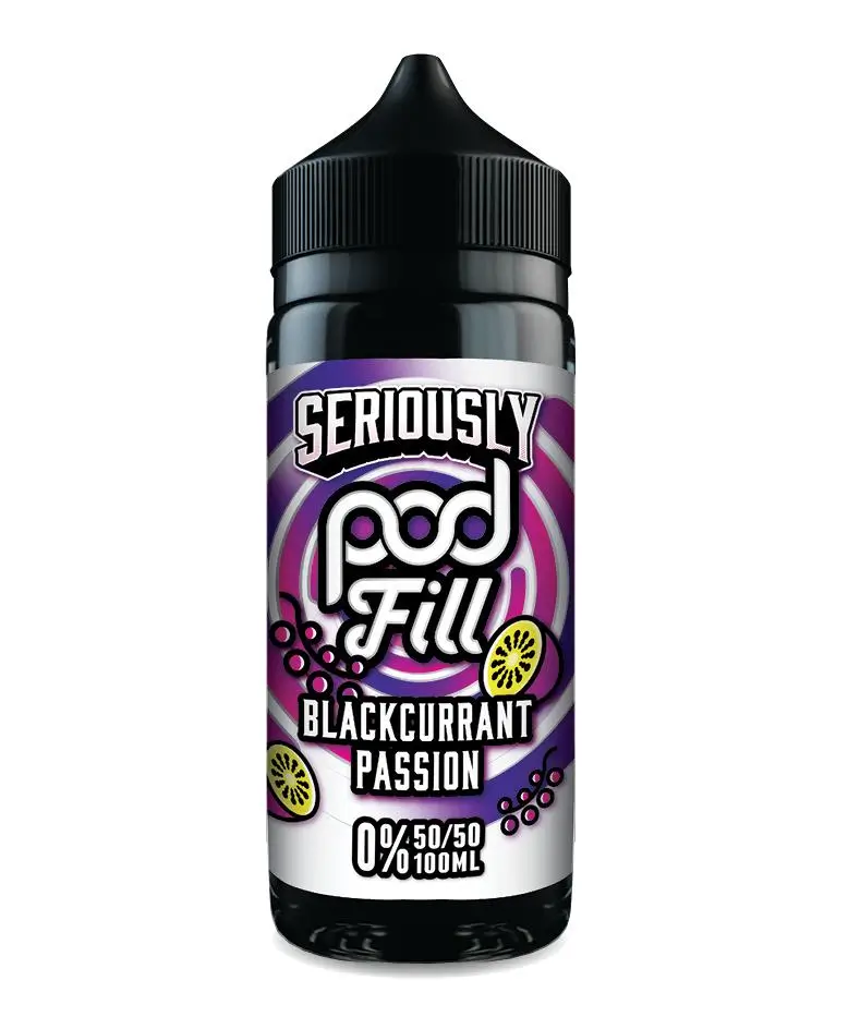 Doozy Vape Seriously Pod Fill Strawberry Raspberry 100ml 0mg