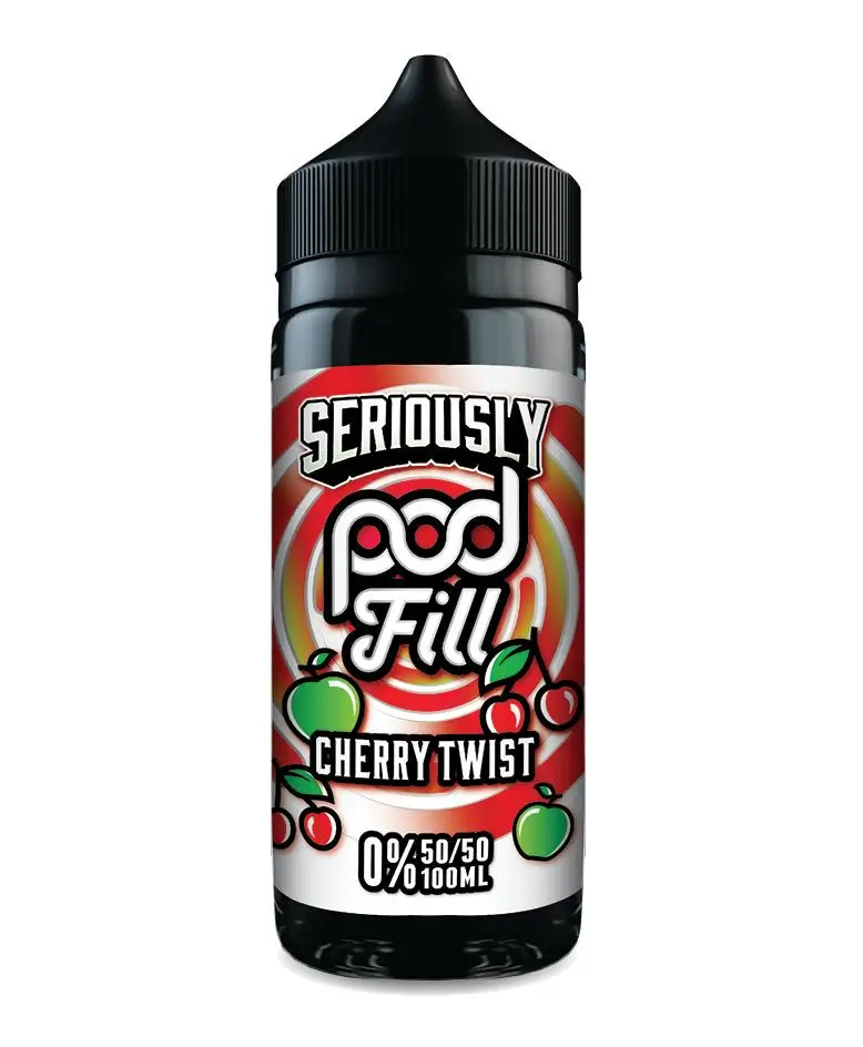 Doozy Vape Seriously Pod Fill 100ml – 0mg Shortfill + 2 FREE Nic Shots - Image 2