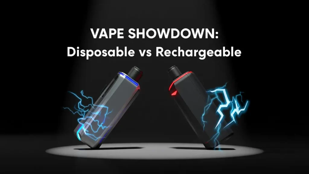Disposable Vapes vs Rechargeable Vapes