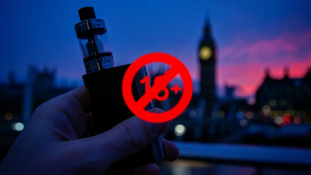 Legal Vaping Age in UK